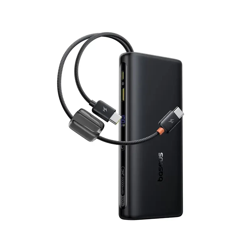 Baseus Портативный внешний аккумулятор Baseus EnerFill FC41 Power Bank 10000mAh 67W Cosmic Black