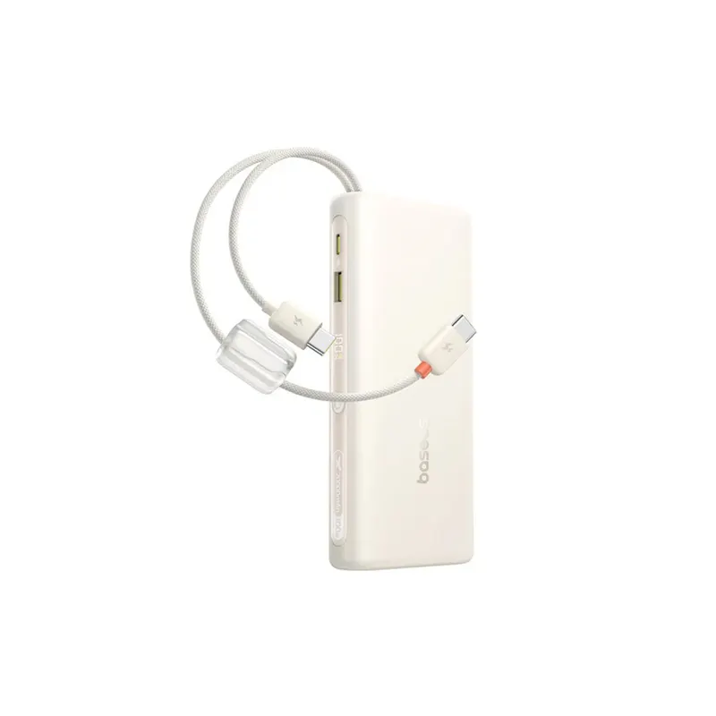 Baseus Портативный внешний аккумулятор Baseus EnerFill FC41 Power Bank 10000mAh 67W Off-White