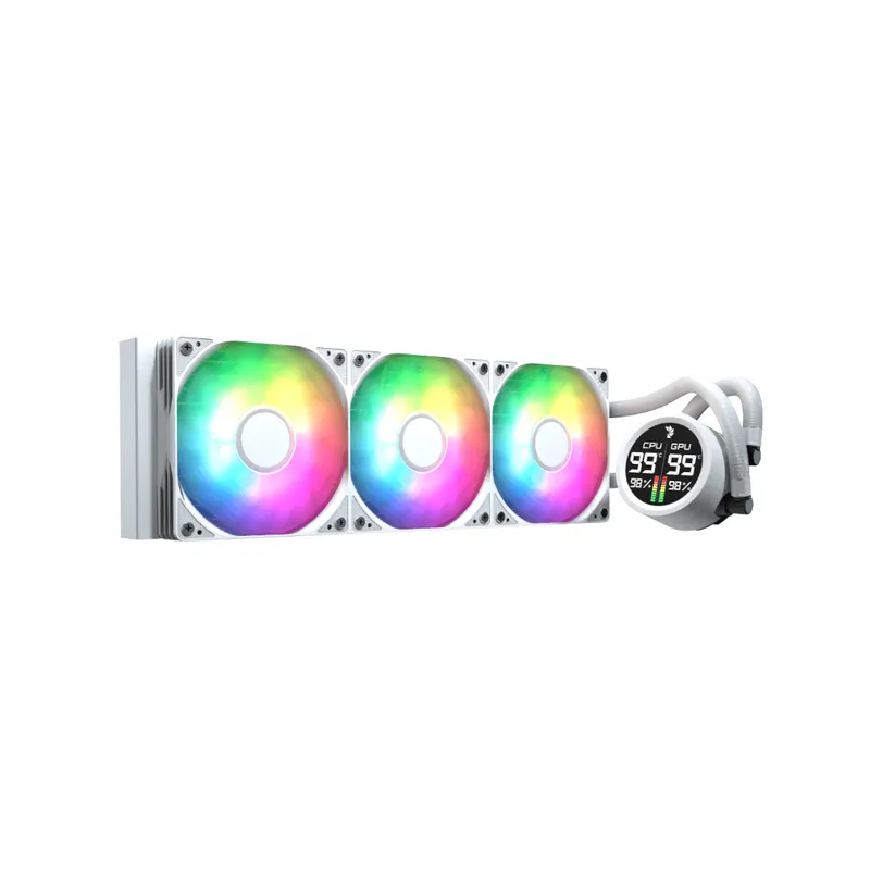 Aerocool Кулер с водяным охлаждением Aerocool Abyss L360R Digi WH