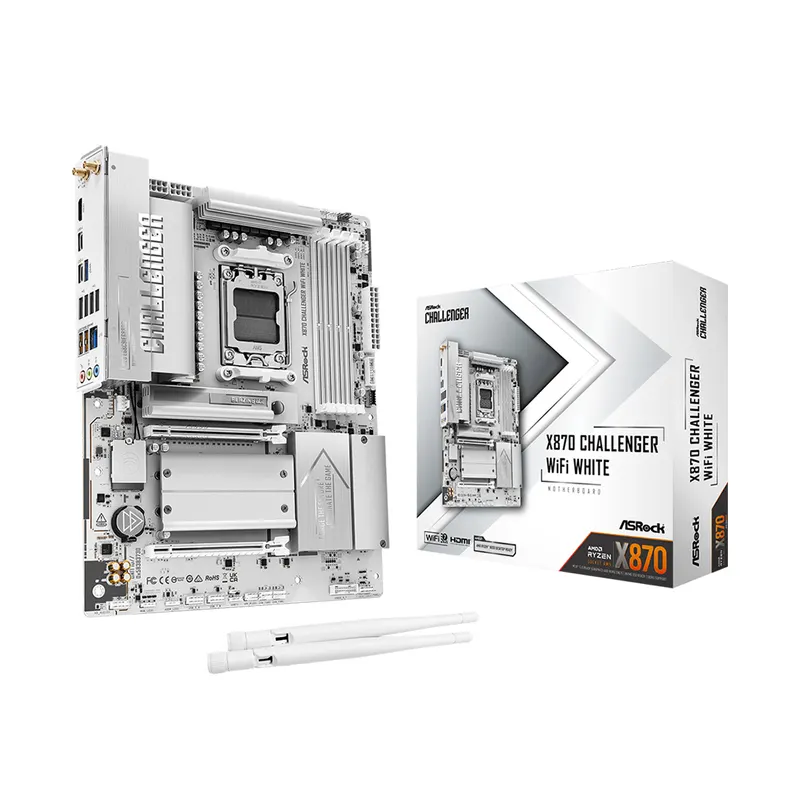 ASRock Материнская плата ASRock X870 Challenger WiFi White