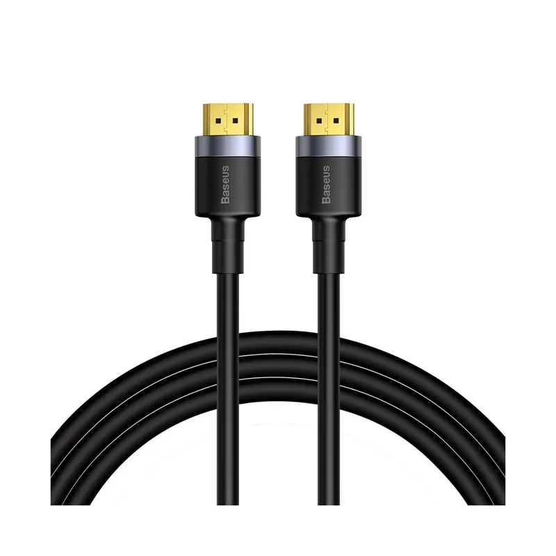 Baseus Интерфейсный кабель Baseus Cafule 4KHDMI Male To 4KHDMI Male Adapter Cable 3m Black