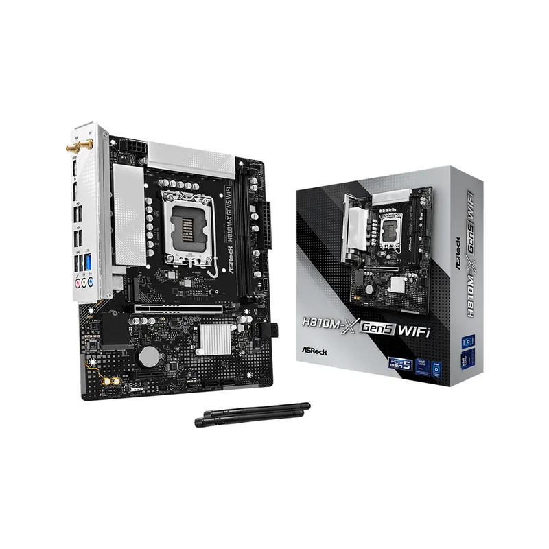 ASRock Материнская плата ASRock H810M-X Gen5 WiFi