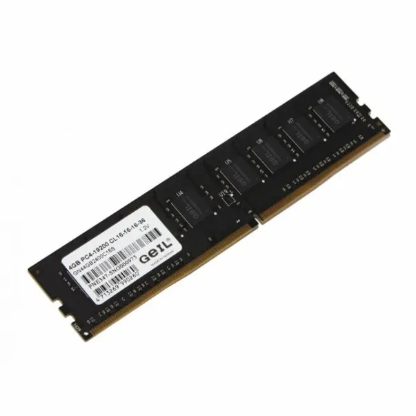  Оперативная память 4GB DDR4 2400Mhz GEIL PC4-19200 PRISTINE SERIES GP44GB2400C17SC DIMM
