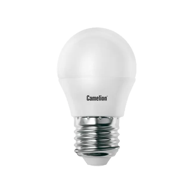 Camelion Лампа светодиодная Camelion LED7-G45/845/E27, 7Вт, колба G45, 4500К холодный, Цоколь E27