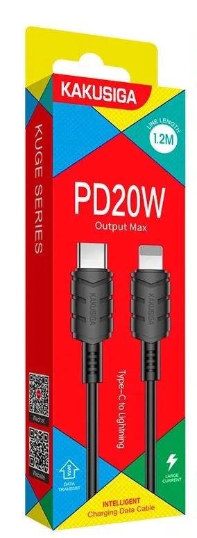 Kakusiga Кабель заряда Kakusiga KSC-710 PD20W 1.2m, type-c/ lightning