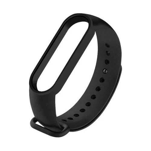 Xiaomi Ремешок Xiaomi Mi Band 5/ 6 силиконовый, черный