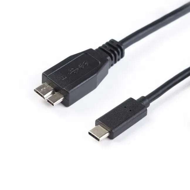 SHIP Интерфейсный кабель MICRO-B USB на USB-C 3.1 SHIP USB308-1P Пол. пакет