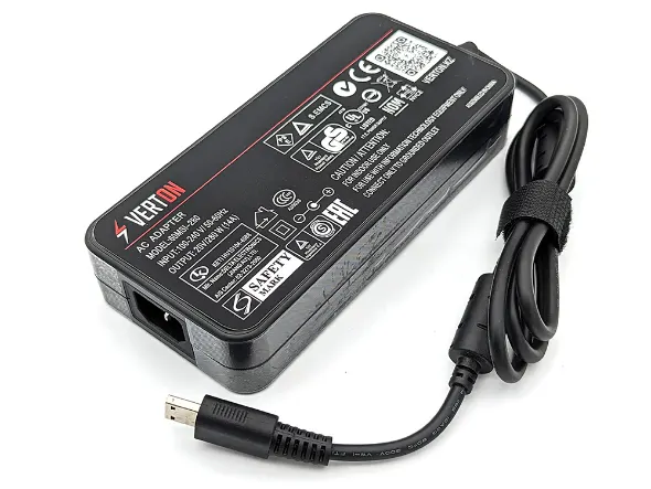 MSI Блок питания для ноутбука MSI, 280 Вт, 20 В, 14 А, прямоугольный спец разъем 3pin, Verton