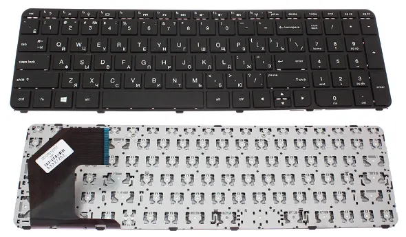 HP Клавиатура для ноутбука HP Pavilion 15-B series, рамка, черная