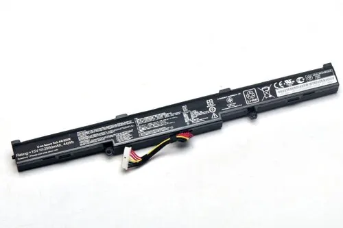 Asus Аккумулятор для ноутбука Asus A41-X550E, 14.4 В (совместим с 14.8 В), 2200 мАч Verton