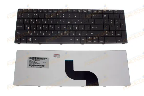 Acer Клавиатура для ноутбука Acer Aspire E1-531/E1-521/E1-571 5741G (совместима с 5810T), RU, черная