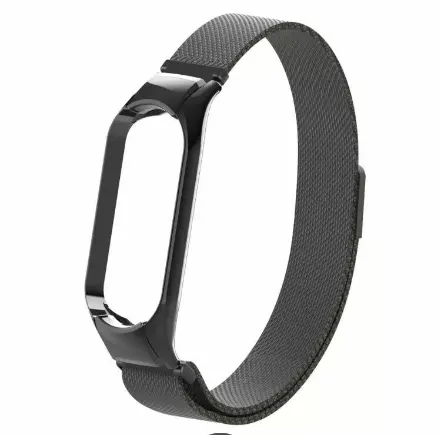 Xiaomi Ремешок Xiaomi Mi Band 5-6 миланская петля, черный