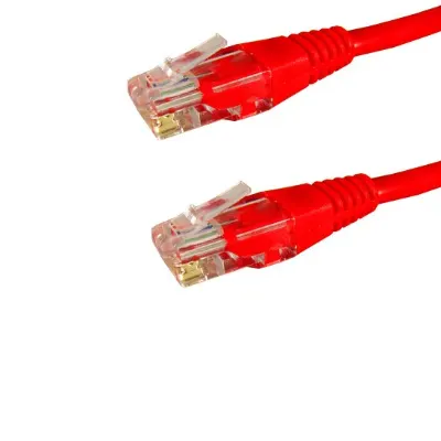 SHIP Патч Корд SHIP S3025RD0100-P Cat.5e UTP LSZH RJ-45 1 м Красный