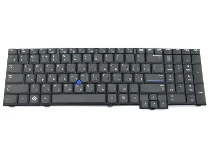 Samsung Клавиатура для ноутбука Samsung Aegis 600B, Point Stick, RU, черная