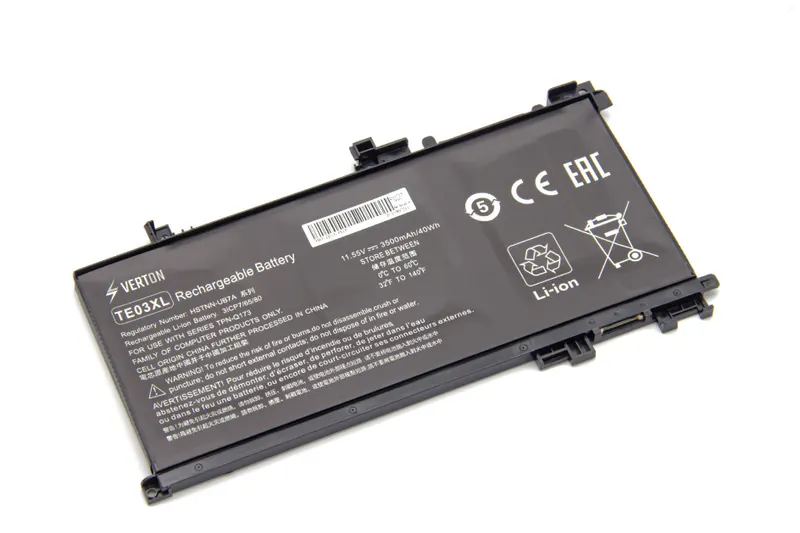 HP Аккумулятор для ноутбука HP Omen 15-ax (TE03XL) 11.55 В 3500 мАч, Verton
