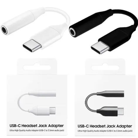 Samsung Кабель (переходник) Samsung AUX (Jack 3.5)/ Type-C