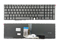 Клавиатура для ноутбука Hp Envy 17-cg/ 15-ed, RU, подсветка, серая