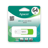 USB флеш-накопитель Apacer AH335 AP64GAH335G-1, 64GB, USB 2.0, зеленый