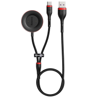 Кабель Baseus CA1T2-91 для одновременной зарядки телефона и часов Huawei