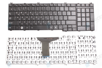 Клавиатура для ноутбука Toshiba Satellite C650, черная