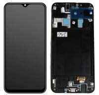 Дисплейный модуль Samsung Galaxy A20/ A205, oled с рамкой