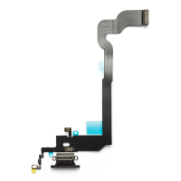 Шлейф на разъем зарядки и микрофон iPhone X