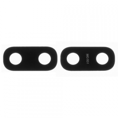 Стекло камеры Samsung A10s/ A107, черный