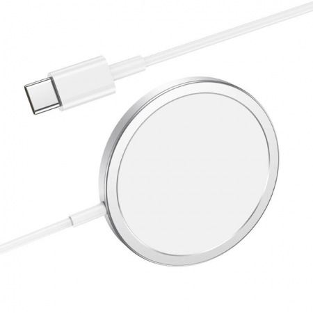 Кабель магнитный для беспроводной зарядки Type-C MagSafe 15w A2140