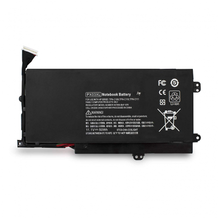 Аккумулятор для ноутбука HP ENVY TouchSmart 14-k ,PX03XL  11.1 В , 4350 мАч, черный orig
