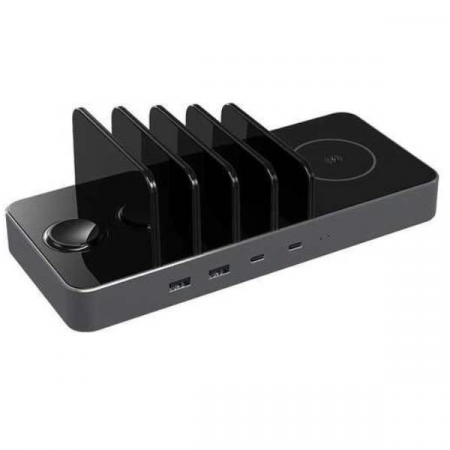 Беспроводная зарядная станция Prestigio ReVolt A6 PCS106A_SG