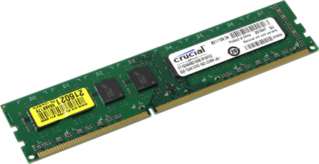 Оперативная память 8GB DDR3L 1600Mhz Crucial CT102464BD160B 240-pin DIMM PC3-12800 1.35V CL11
