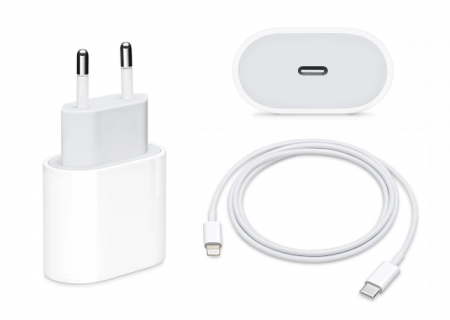 Сетевое зарядное устройство Ecusin 20W type-C/ lightning A1692