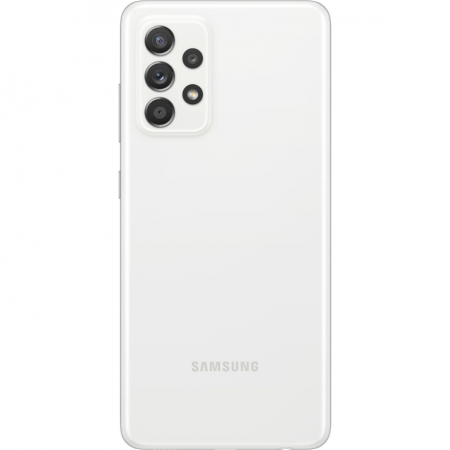 Крышка батареи Samsung A52 A525, с блоком камеры и стеклами камеры, белый