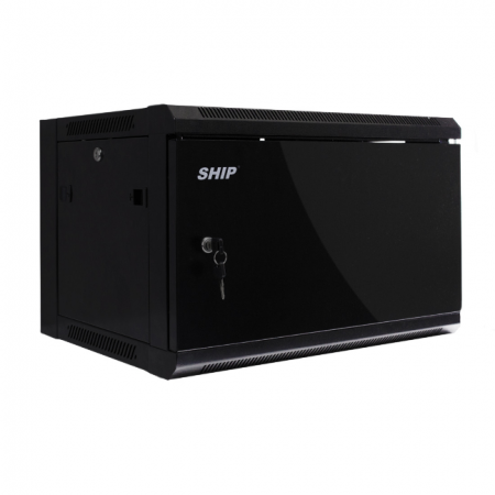 Шкаф коммуникационный настенный SHIP VP5409.100 9U 570*450*500 мм Черный