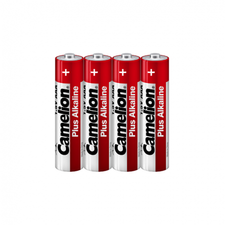 Батарейки мизинчиковые CAMELION LR03-SP4 Plus Alkaline AAA 4 шт в плёнке