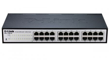 Коммутатор D-Link DES-1100-24/A2A Настраиваемый L2 коммутатор с 24 портами 10/100Base-TX