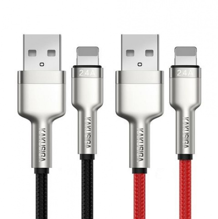 Кабель заряда Kakusiga KSC-685 2.4A 1.2m, USB - lightning