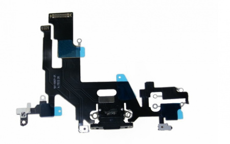 Шлейф на разъем зарядки и микрофон iPhone 11