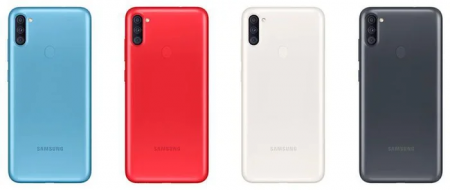 Крышка батареи Samsung Galaxy A11 A115, черный