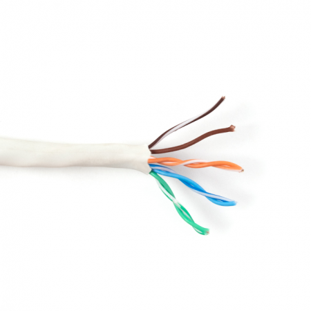 Кабель связи симметричный СКО КСС.СКО.UU.C5e.1.04.1 U/UTP Сat 5e PVC 4х2 AWG24 Premium Indoor 305м
