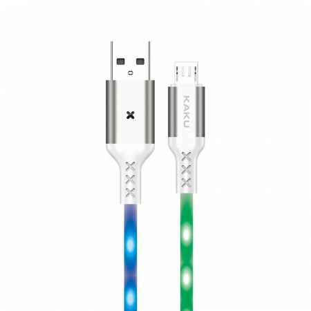 Кабель KAKU USB/ Micro USB KSC-114 100 см 3.2 A с подсветкой