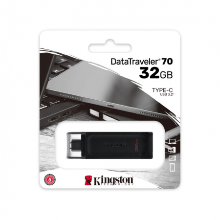USB-накопитель Kingston DTX/32GB 32GB Чёрный