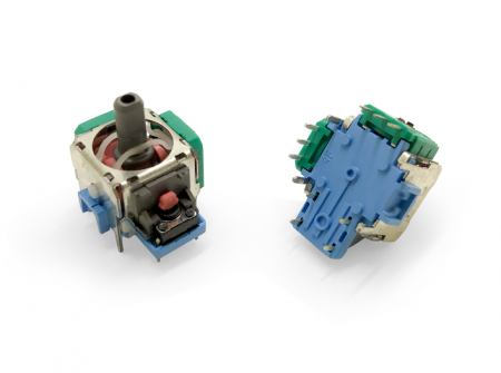 Механизм стиков DualShock 4 (зеленый)