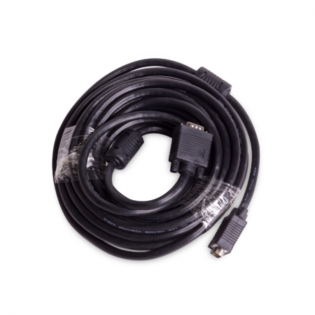 Интерфейсный кабель iPower VGA iPiVGAMM100 15M/15M 10 м, 1 в.