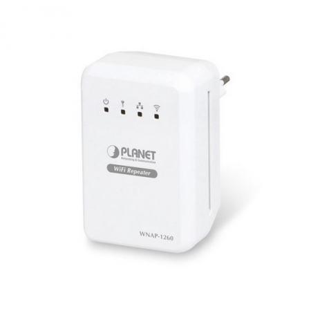 Wi-Fi точка доступа Planet, WNAP-1260, 1WAN/LAN порт 10/100 Мбит/с, 300М
