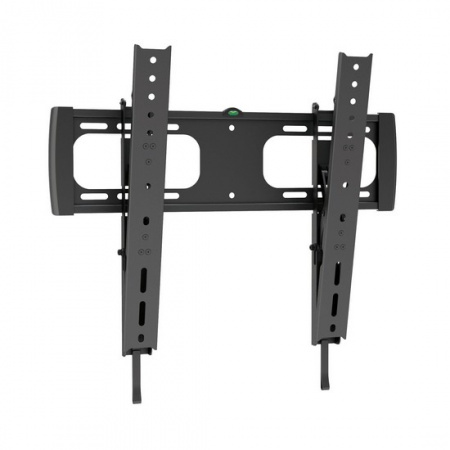 Кронштейн для ТВ и мониторов, Deluxe, DLMM-2609, Т-Series, Макс. нагрузка-40 кг, Диагональ экрана от 32" до 55", Угол наклона 12°вниз, Уровень, Чёрный