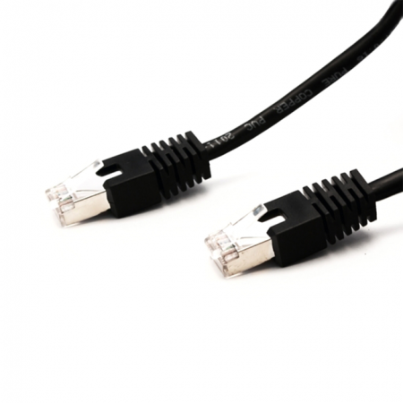 Патч Корд SHIP S4025BK0050-P Cat.5e FTP LSZH RJ-45 0.5 м Черный