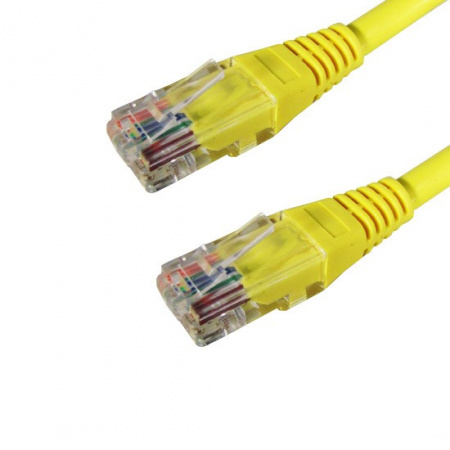 Патч Корд SHIP Cat.5e UTP LSZH RJ-45 1 м S3025YL0100-P Желтый