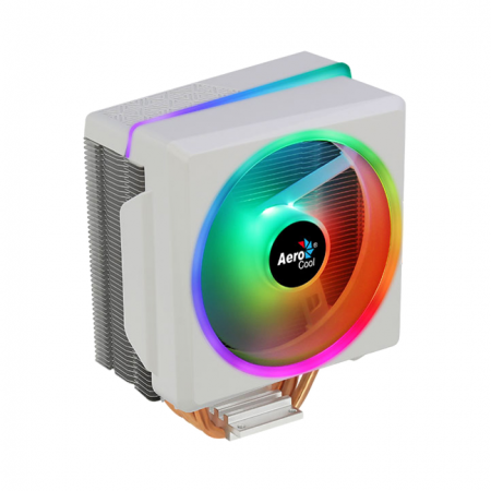 Кулер для процессора Aerocool Cylon 4F WH ARGB PWM 4P Intel 2066/2011/1200/115Х/775